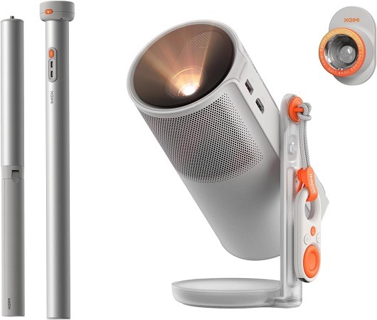 XGIMI MoGo 4 2025 Portable Projector | 5 Hours Playtime, Google TV, Harman Kardon Speakers