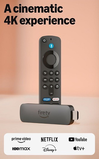 Amazon Fire TV Stick 4K, Astral Purple Core Wireless Controller, and 1 Month Game Pass Ultimate Bundle