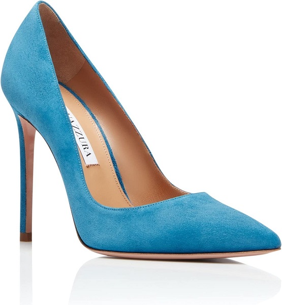 Aquazzura Purist Pump 105, Rich Emerald, 9