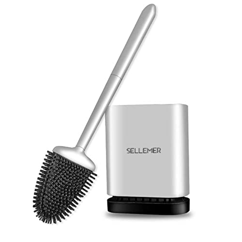 Toilet Brush and Holder Set for Bathroom