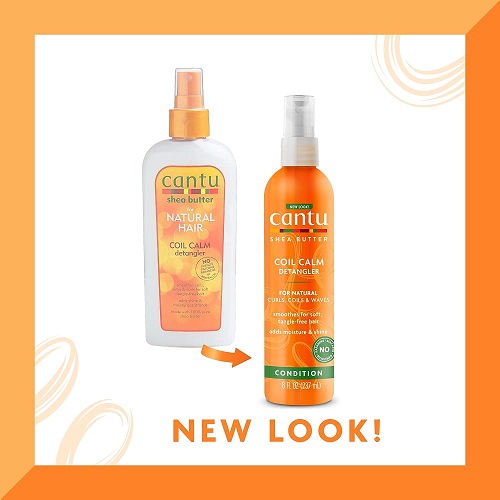 Cantu Coil Calm Detangler with Shea Butter for Natural Hair
