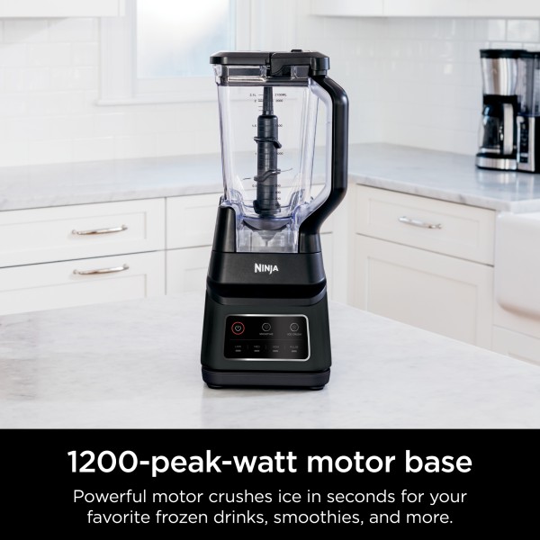 Ninja Professional Plus Blender With Auto IQ And 72 Oz Total Crushing Pitcher Lid Black