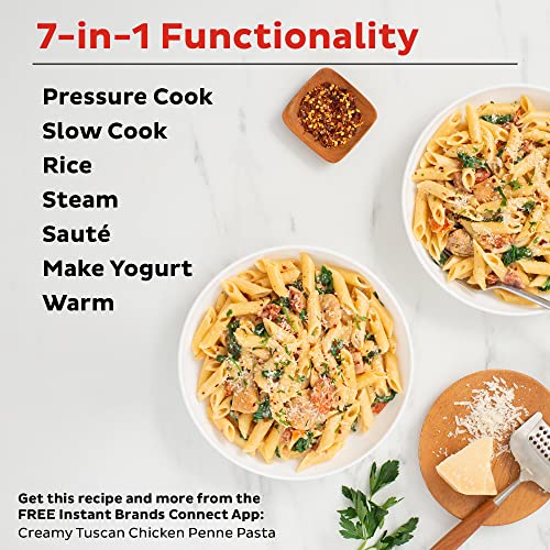 Instant Pot Duo 7-in-1 electric pressure cooker.