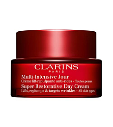 Clarins NEW Super Restorative Day Cream | Anti-Aging Moisturizer For Mature Skin Weakened By Hormonal Changes | Replenishes, Illuminates and Densifies Skin | Visibly Lifts and Smoothes