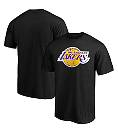 Outerstuff Los Angeles Lakers Youth Team Primary Logo T-Shirt (as1, Alpha, s, Regular, Small) Black