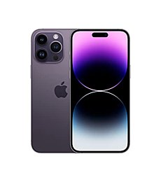Apple iPhone 14 Pro Max, 1TB, Deep Purple - Unlocked (Renewed)