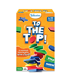 Skillmatics Family Board Game : 2 The TOP! | Matching, Balancing & Strategy Game | Gifts for 6 Year Olds and Up