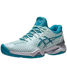 ASICS Women's Court FlyteFoam 2 Tennis Shoes, 9, BIO Mint/Lagoon