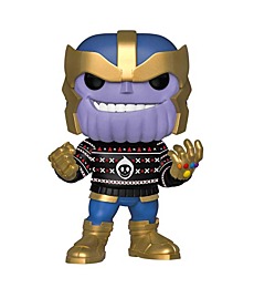 Funko Pop! Marvel: Holiday - Thanos in Ugly Sweater, Multicolor