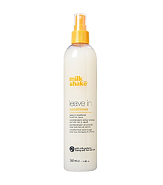 milk_shake Leave-In Conditioner Spray Detangler for Natural Hair - Protects Color Treated Hair and Hydrates Dry Hair - Leave In Conditioner For Soft and Shiny Straight or Curly Hair, 11.8 Fl Oz