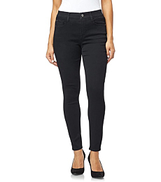 Angels Forever Young Women's 360 Sculpt Skinny Mid-Rise Jeans