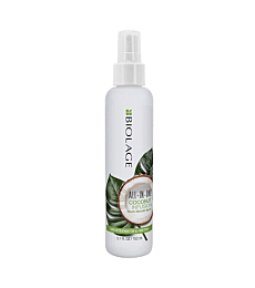 BIOLAGE All-In-One Coconut Infusion | Multi-Benefit Treatment Spray For All Hair Needs | With Coconut | For All Hair Types | Sulfate & Paraben-Free | Vegan | 5 Fl. Oz.