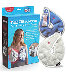Breast Pads for Breastfeeding & Pumping 2pc - Warm & Cold Breast Therapy Pack