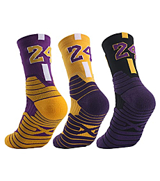 Elite Basketball Socks,running socks,Athletic Socks,outdoor sports and leisure crew socks，Compression Cushion Socks for Men & Women