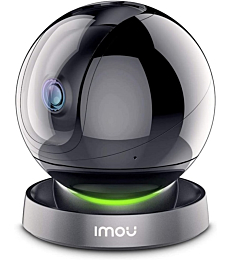 Imou Security Camera Indoor Home Camera Pan/Tilt, Plug-in WiFi Camera (2.4G ONLY) Baby Monitor Dog Camera with Spotlight & Siren, Night Vision, 2-Way Audio, Human & Sound Detection, Motion Tracking