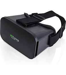 VR Headset Compatible with iPhone and Android, 3D Virtual Reality Gaming Glasses Headset, Best Virtual Reality Goggles VR Headset for Kids & Adults, Soft and Comfortable Adjustable Distance