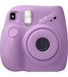 Fujifilm Instax Mini 7+ Camera with - Lavender (Renewed)