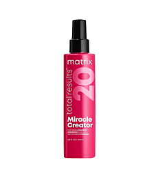 MATRIX Total Results Miracle Creator Multi-Tasking Treatment | Ultimate Strengthening Leave-In Treatment | Moisturizing Heat Protectant & Detangler Spray | For Damaged Hair | 6.8 Fl. Oz.