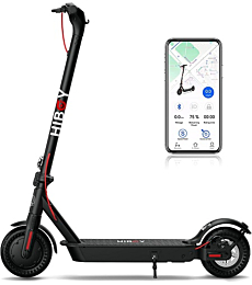 Hiboy KS4 Pro Electric Scooter, 500W Motor, 10" Honeycomb Tires, 25 Miles Long-Range & 19 MPH, Portable and Foldable Commuting Electric Scooter for Adults with APP Control and Double Braking System