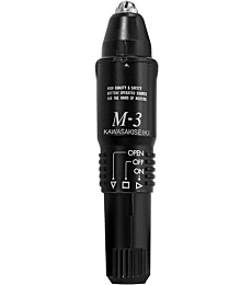 KAWASAKISEIKI M-3 Nose Hair Trimmer – All in One Trimmer for Nose, Eyebrow, Ears – Dome Shaped Tip Structure Hair Trimmer for Men – Modern and User-Friendly
