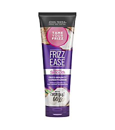 John Frieda Frizz Ease Beyond Smooth Frizz-Immunity Conditioner, Anti-Humidity Conditioner, Prevents Frizz, 8.45 Ounces, with Pure Coconut Oil