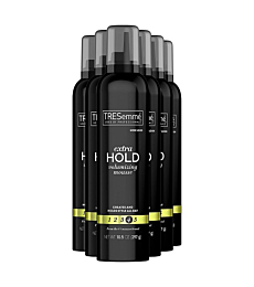 TRESemmé TRES Two Hair Mousse Extra Hold Extra Firm Control Styling Mousse For All Day Humidity Resistance 10.5 oz, 6 Count, White