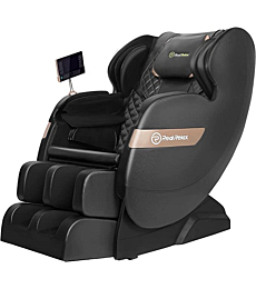 Real Relax 2022 Massage Chair of Dual-core S Track Recliner with Smart Voice Controller Zero Gravity