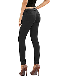 Lexi Women's Super Comfy Stretch Denim Skinny Jeans XPS22877SK Indigo 16