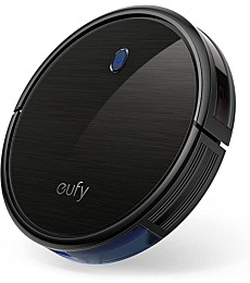 eufy by Anker, BoostIQ RoboVac 11S (Slim), Robot Vacuum Cleaner, Super-Thin, 1300Pa Strong Suction, Quiet, Self-Charging Robotic Vacuum Cleaner, Cleans Hard Floors to Medium-Pile Carpets