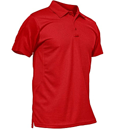 MAGCOMSEN Golf Polo Shirts for Men Short Sleeve Golf Shirts for Men Polo Shirts Work Shirts for Men T Shirts Fishing Shirts Casual Shirts Quick Dry Shirts Summer Shirts