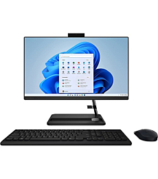 Lenovo IdeaCentre AIO 3i 22" All-in-One Computer, Intel Core i3-1115G4, FHD Touch Display, 8GB RAM, 256GB SSD