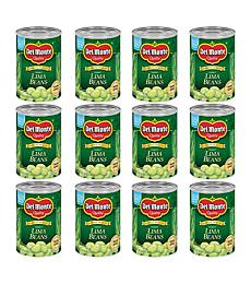 DEL MONTE HARVEST SELECTS FRESH CUT Green Lima Beans, Canned Vegetables, 12 Pack, 15.25 oz Can