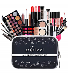 MAEPEOR All In One Makeup Kit 27 Piece Multi-Purpose Makeup Gift Set Full Makeup Essential Starter Kit for Beginners or Pros(Makeup Kit-03)