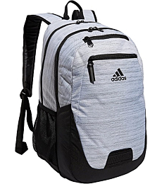 adidas Foundation 6 Backpack, Two Tone White/Black, One Size