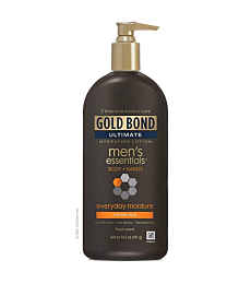 Gold Bond Ultimate Men's Essentials Hydrating Lotion, 14.5 oz., Everyday Moisture for Dry Skin