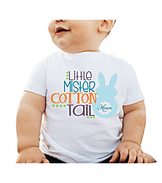 Personalized Easter Shirt For Boys, Boys Personalized Easter Shirt, Personalized Easter Bunny Shirt For Girls