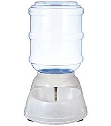 Amazon Basics Gravity Pet Waterer for Dogs and Cats, Small, 1 Gallon Capacity