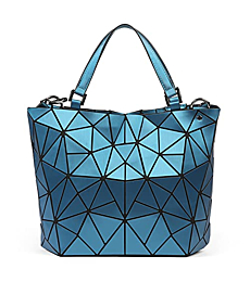 Luminous Geometric Messenger Bagwallet Handbag Shoulder Bag Hologram,Zipper Closure,Suitable For Women
