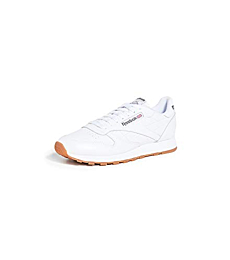 Reebok Men's Classic Leather Sneaker, US-White/Gum, 10