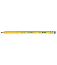 Ticonderoga Pencils, Wood-Cased, Pre-Sharpened, #2 HB Soft, Yellow, 18 Count