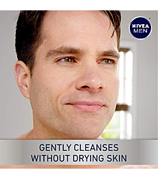 NIVEA MEN Sensitive Face Wash with Vitamin E, Chamomile and Witch Hazel Extracts, 5 Fl Oz Tube