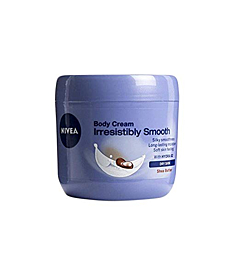 Nivea Irresistibly Smooth Body Cream Dry Skin Shea Butter 400 ml