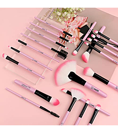 Makeup Brushes, VANDER 32pcs Professional Soft Synthetic Kabuki Cosmetic Eyebrow Shadow Makeup Brush Set Kit