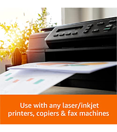 Amazon Basics Multipurpose Copy Printer Paper, 8.5 x 11 Inch 20Lb Paper - 8 Ream Case (4,000 Sheets), 92 GE Bright White
