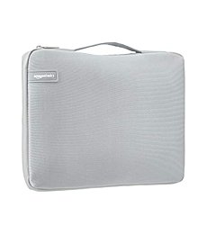 Amazon Basics 13.3" Professional Laptop Case Sleeve Bag (With Retractable Handle) - Gray