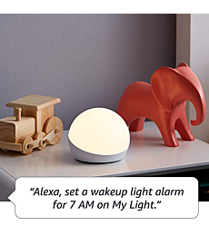 Echo Glow - Multicolor smart lamp for kids - requires compatible Alexa device