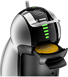 NESCAFÉ Dolce Gusto Coffee Machine, Genio 2, Espresso, Cappuccino and Latte Pod Machine, Silver