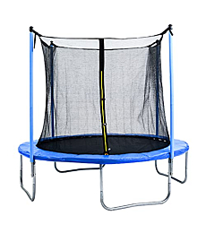 BLUERISE Trampoline 6FT Toddler Trampoline with Enclosure Net Easy to Assemble Kids Trampoline Indoor Recreational Trampoline Outdoor Trampoline for Adults