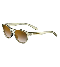 Tifosi Svago Sunglasses (Crystal Champagne, Brown Gradient)