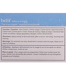 Belif the True Cream Moisturizing Bomb | Moisturizer for Dry Skin | Face Cream, Hydration, Clean Beauty, 1.68 Fl Oz (Pack of 1)